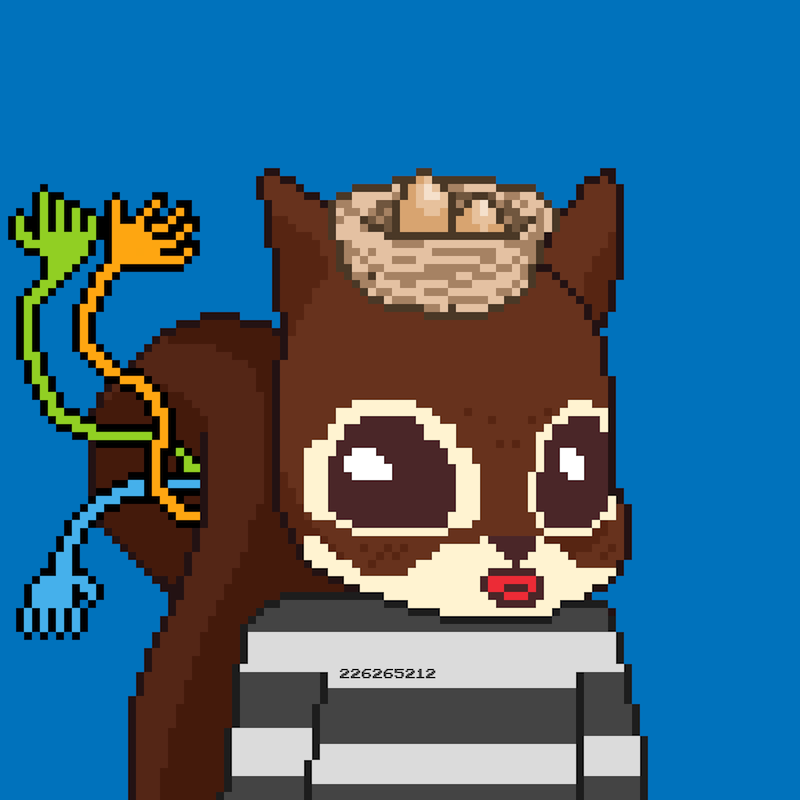 Pixel Squirrels #310